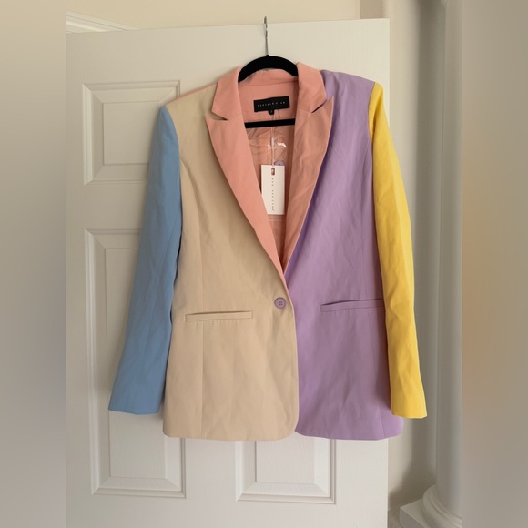 Endless Rose Jackets & Blazers - NWT Endless Rose Color block Blazer in size S